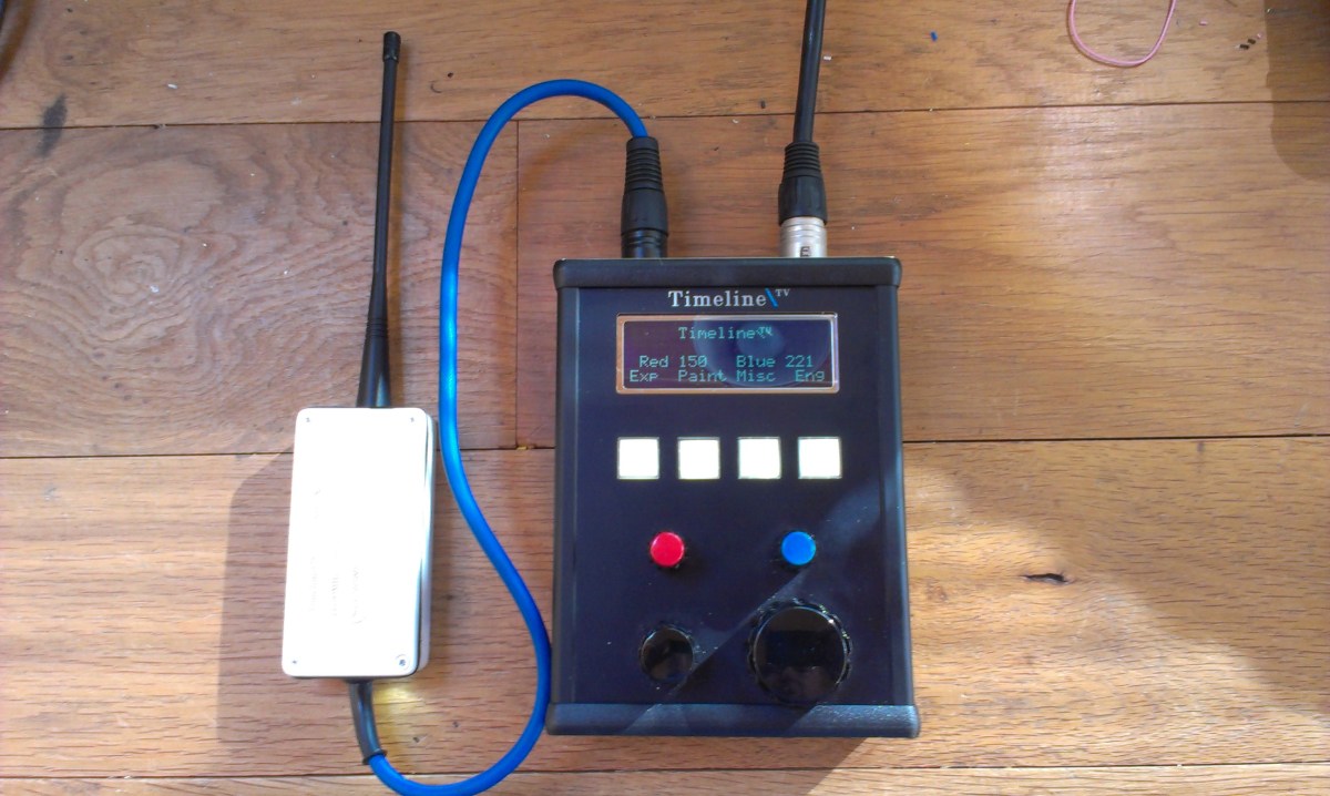 RF remote camera control