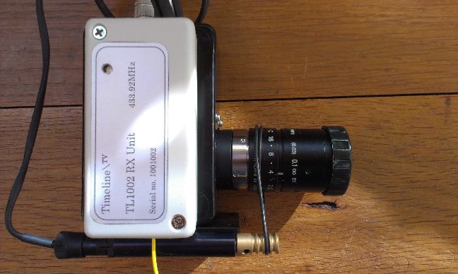 RF remote camera control